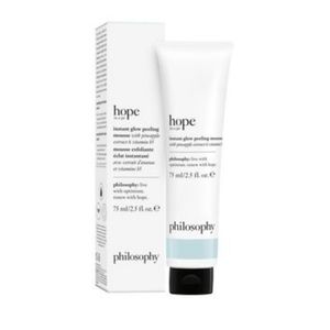 Philosophy's Instant Glow Peeling Mousse. Hope In a Jar. New In Box